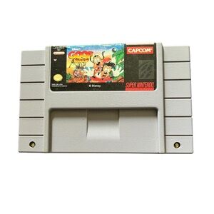 Vintage Disney Goof‎ Troop Game Super Nintendo